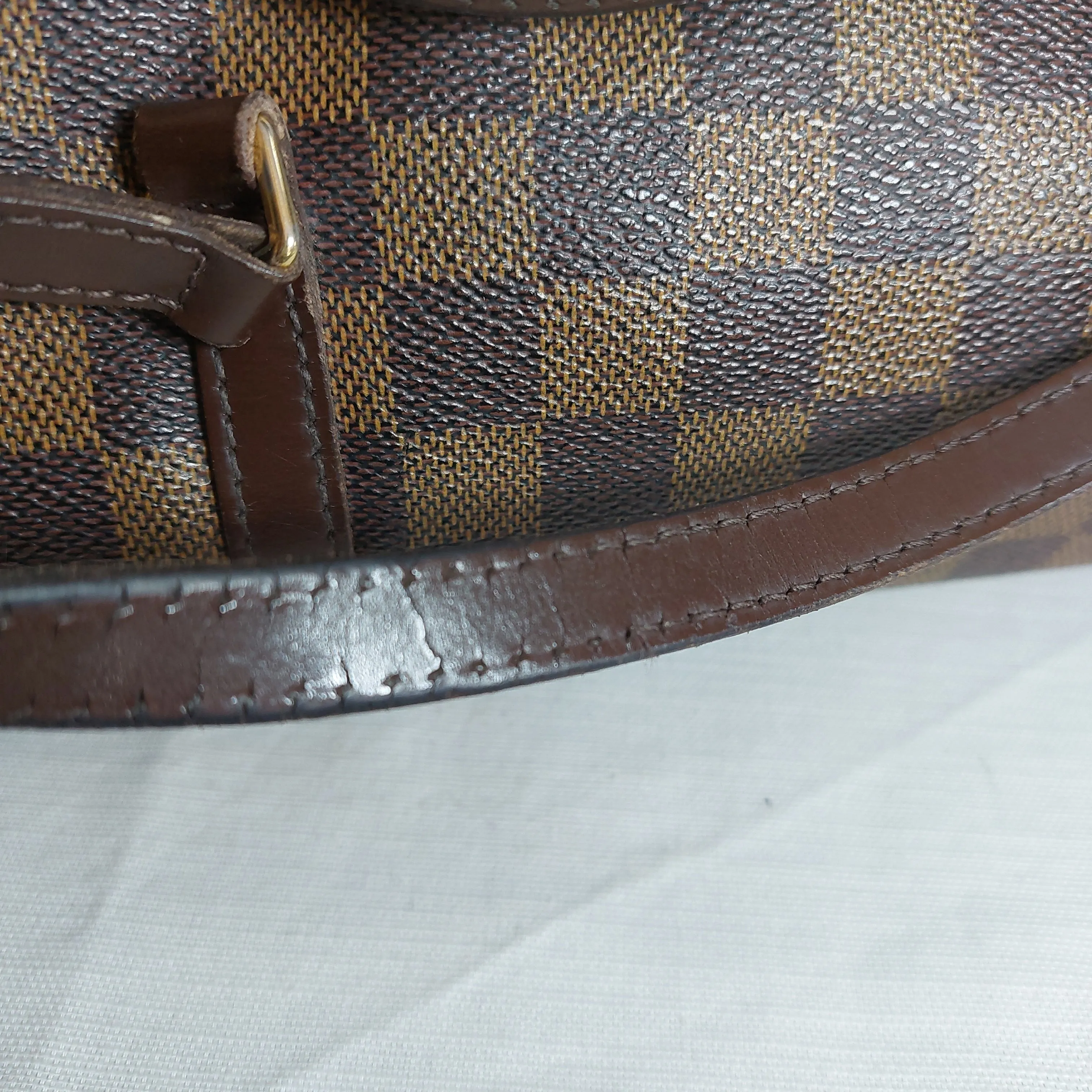Louis Vuitton 'Papillon 26 Damier Ebene Handbag | Pre Loved |