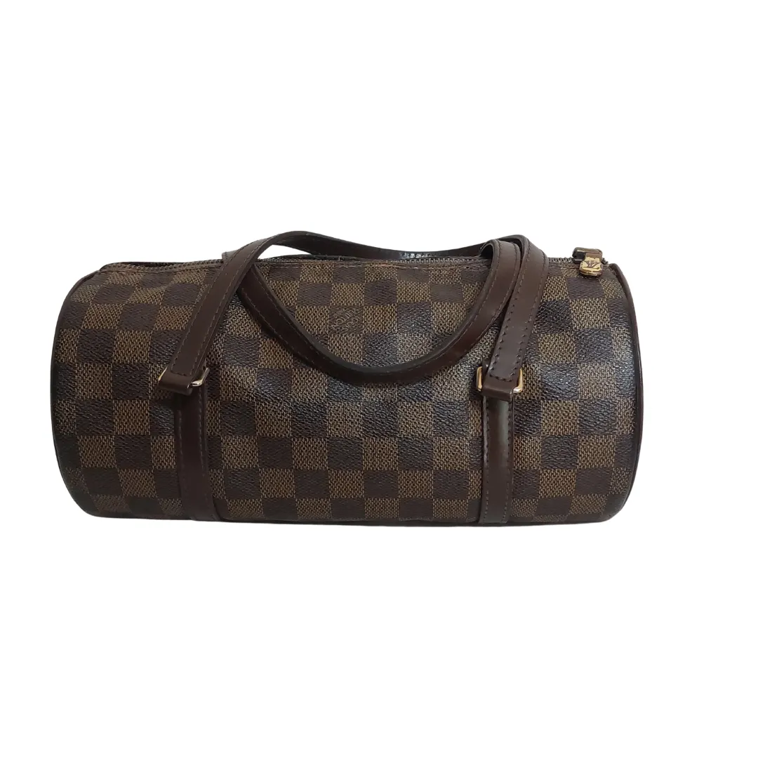 Louis Vuitton 'Papillon 26 Damier Ebene Handbag | Pre Loved |