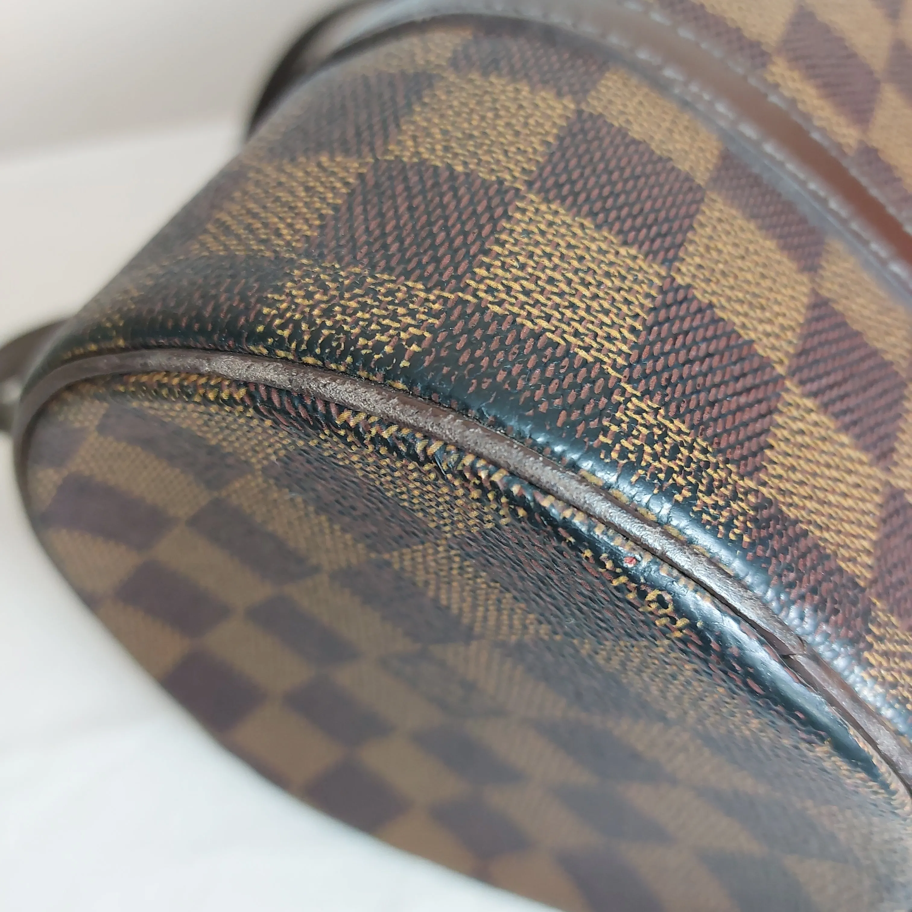 Louis Vuitton 'Papillon 26 Damier Ebene Handbag | Pre Loved |